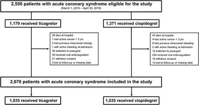 Comparative Safety and Effectiveness of Ticagrelor versus Clopidogrel in Patients With Acute Coronary Syndrome: An On-Treatment Analysis From a Multicenter Registry